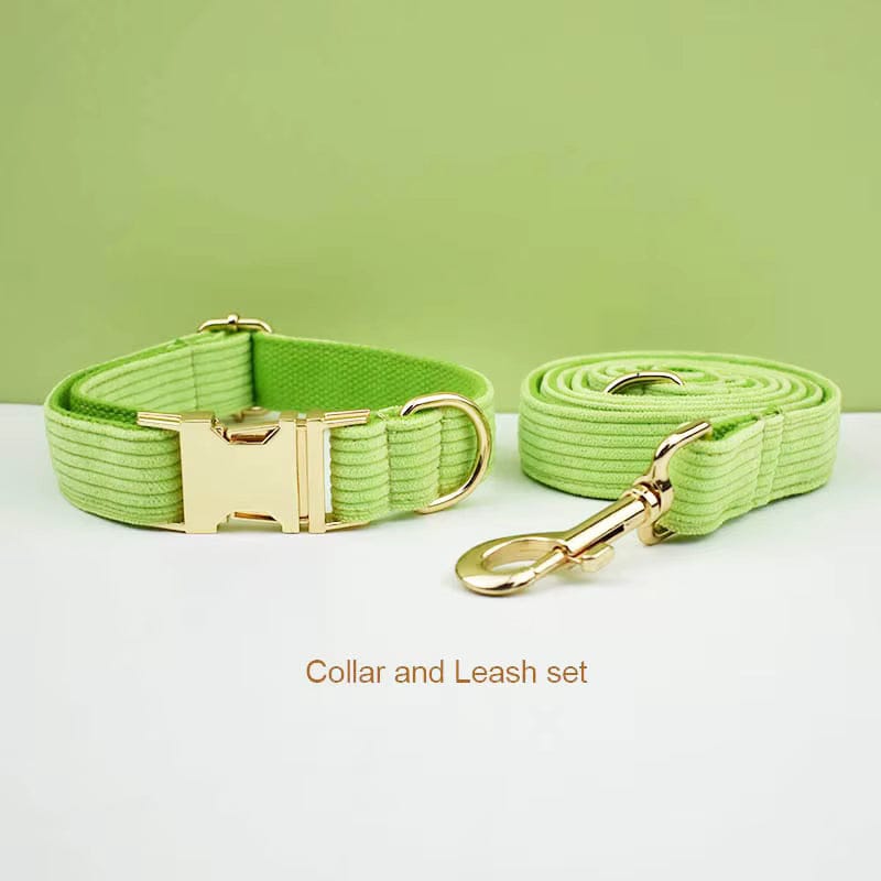 Apple Green Corduroy Set